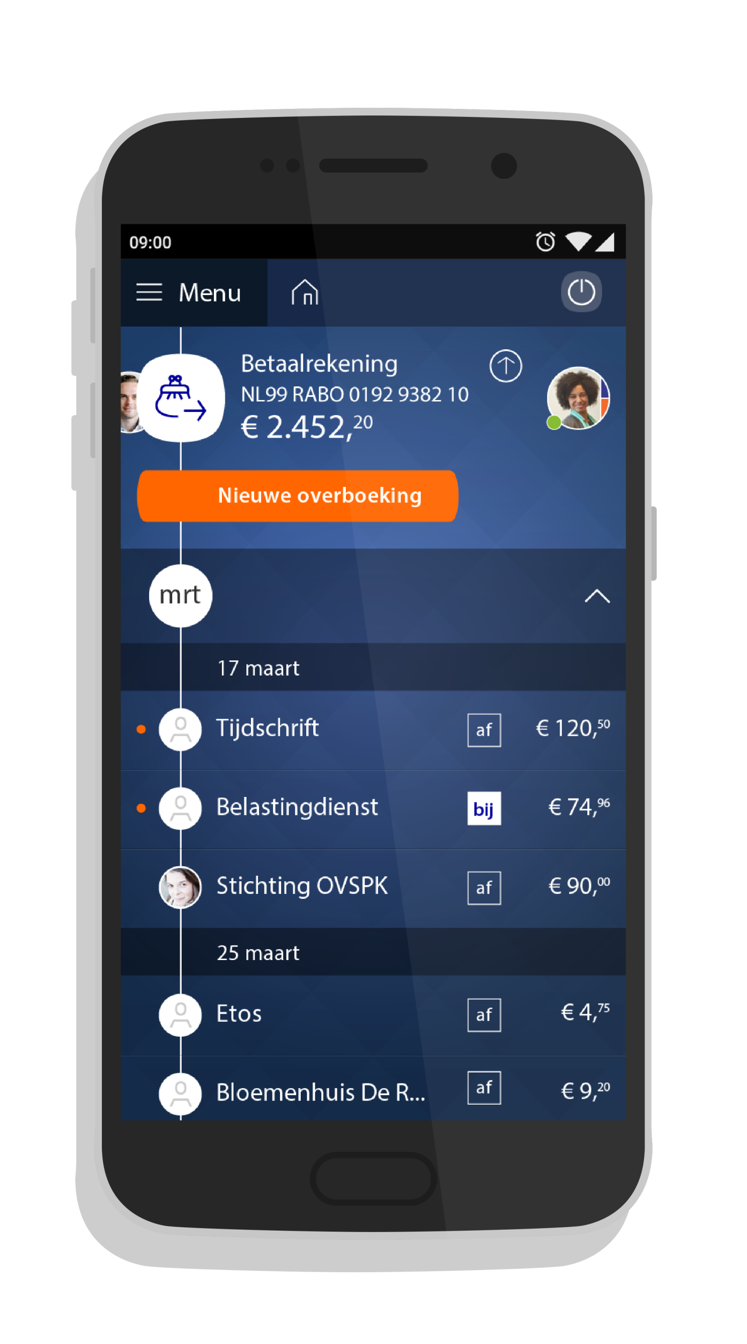 App Robank Rabobank begint met grote update Rabo Bankieren-app