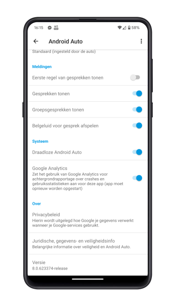 5 instellingen in Android Auto die je meteen wil aanpassen