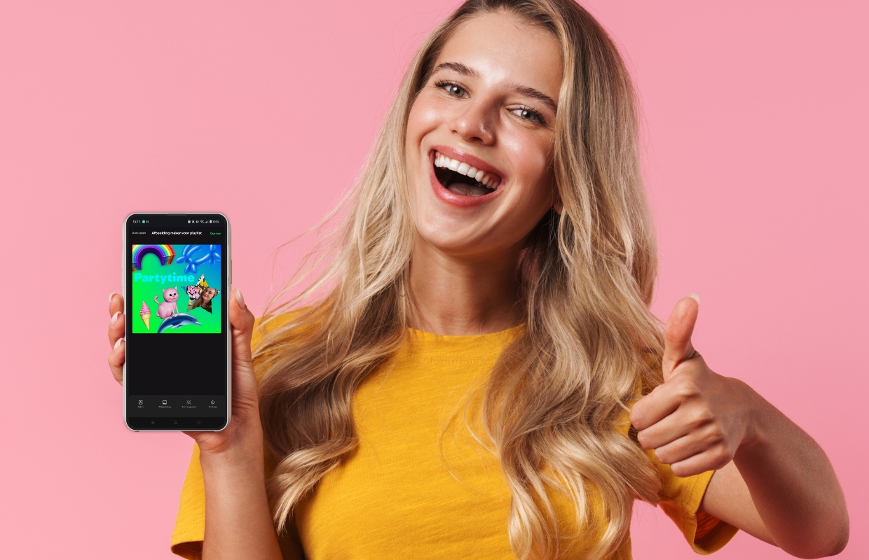 Zo verander je de afbeelding van je playlist op Spotify