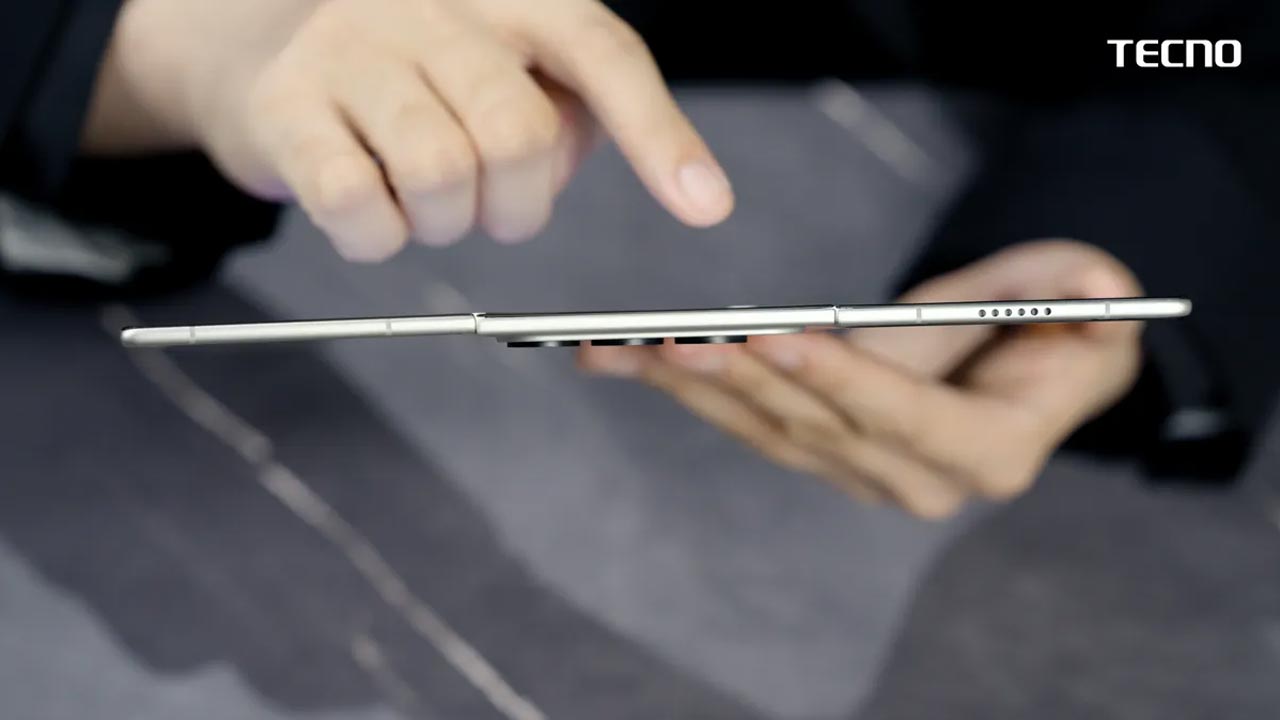 Tecno claimt ‘de dunste tri-fold’ te hebben