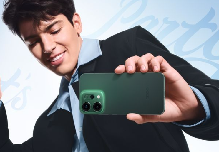 OPPO Reno 14 groen