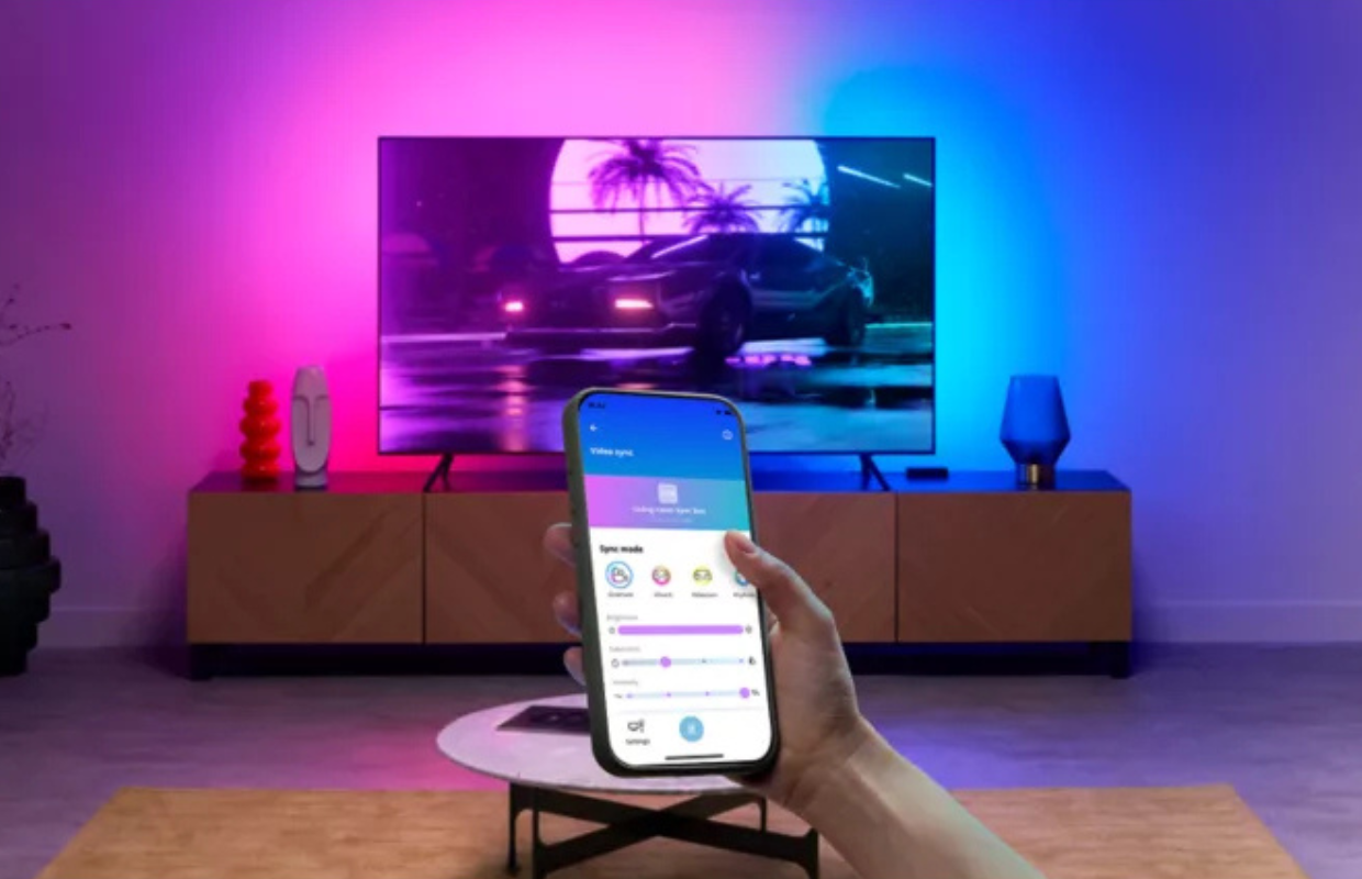 Verander je woonkamer in een thuisbioscoop met de WiZ sync box