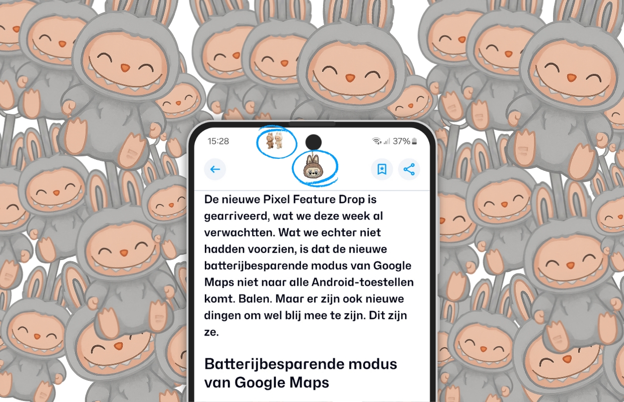 Hype op je smartphone: hang nu een Labubu aan je notch