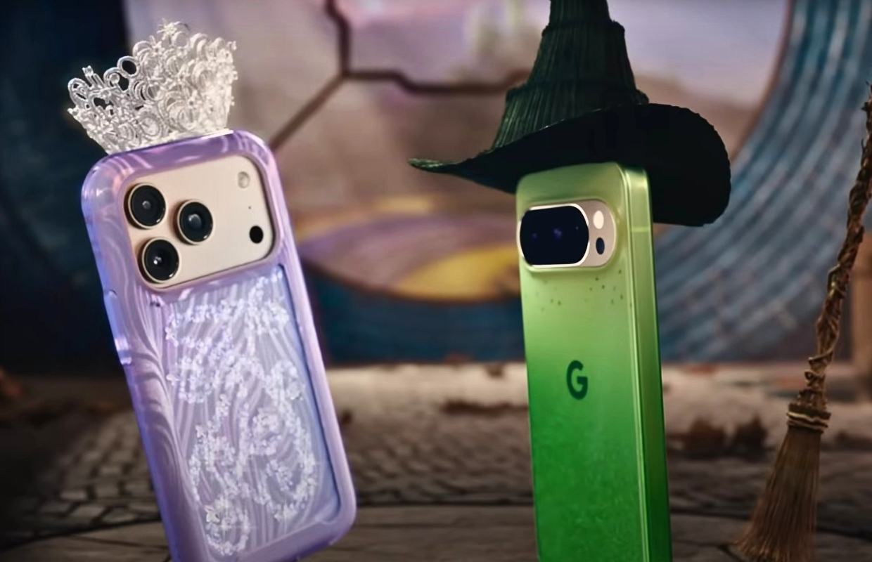 Google gebruikt Wicked om iPhone te kakken te zetten