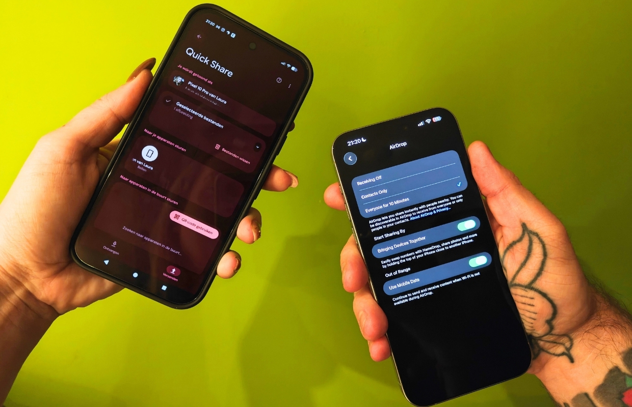 Google breidt AirDrop-ondersteuning verder uit