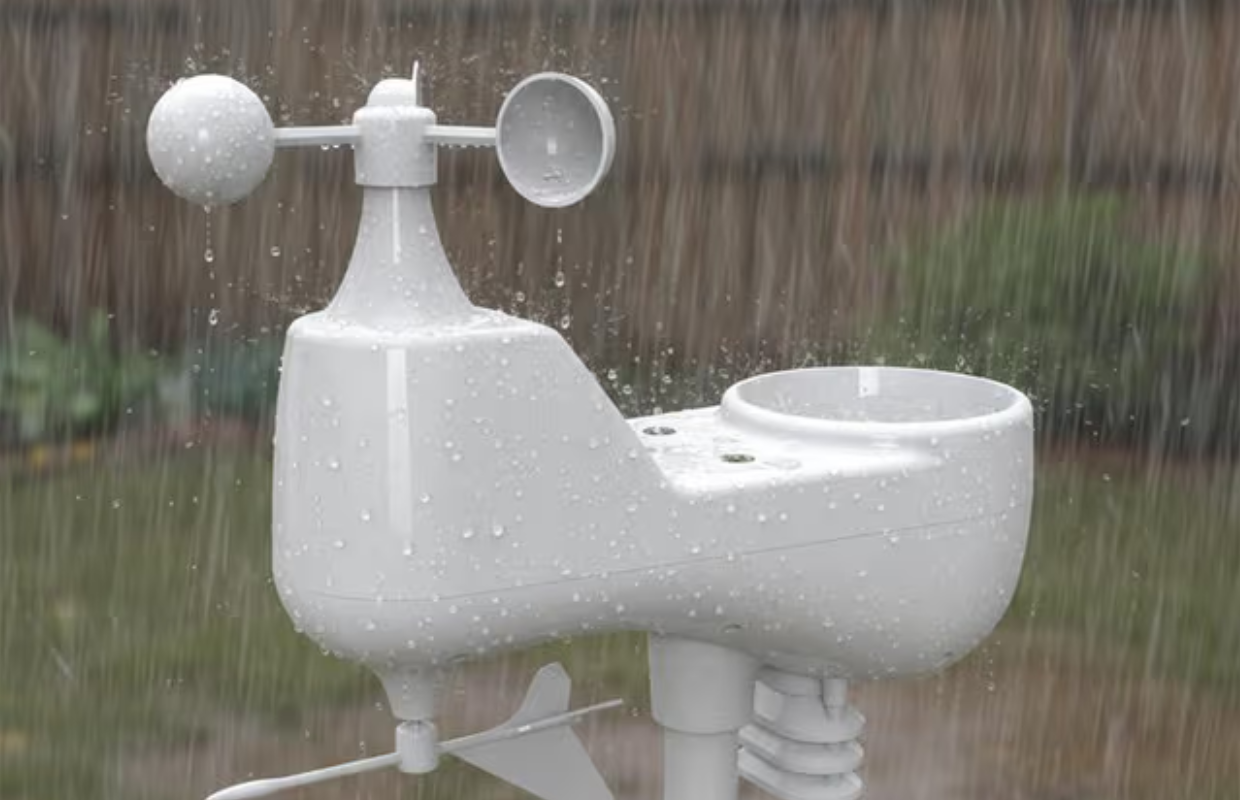 Action weerstation helpt je met het ontlopen van regen