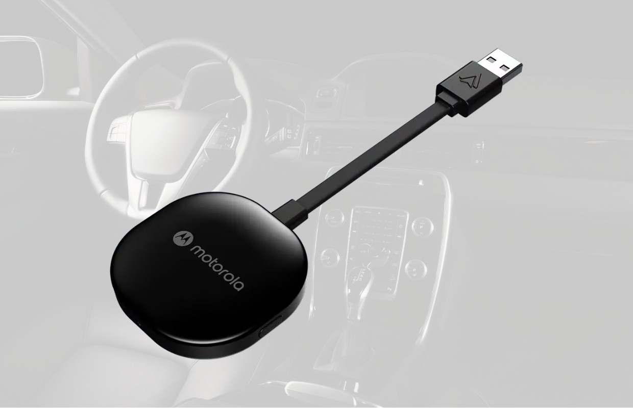Motorola’s nieuwe Android Auto-dongle lekt: de Motorola MA2