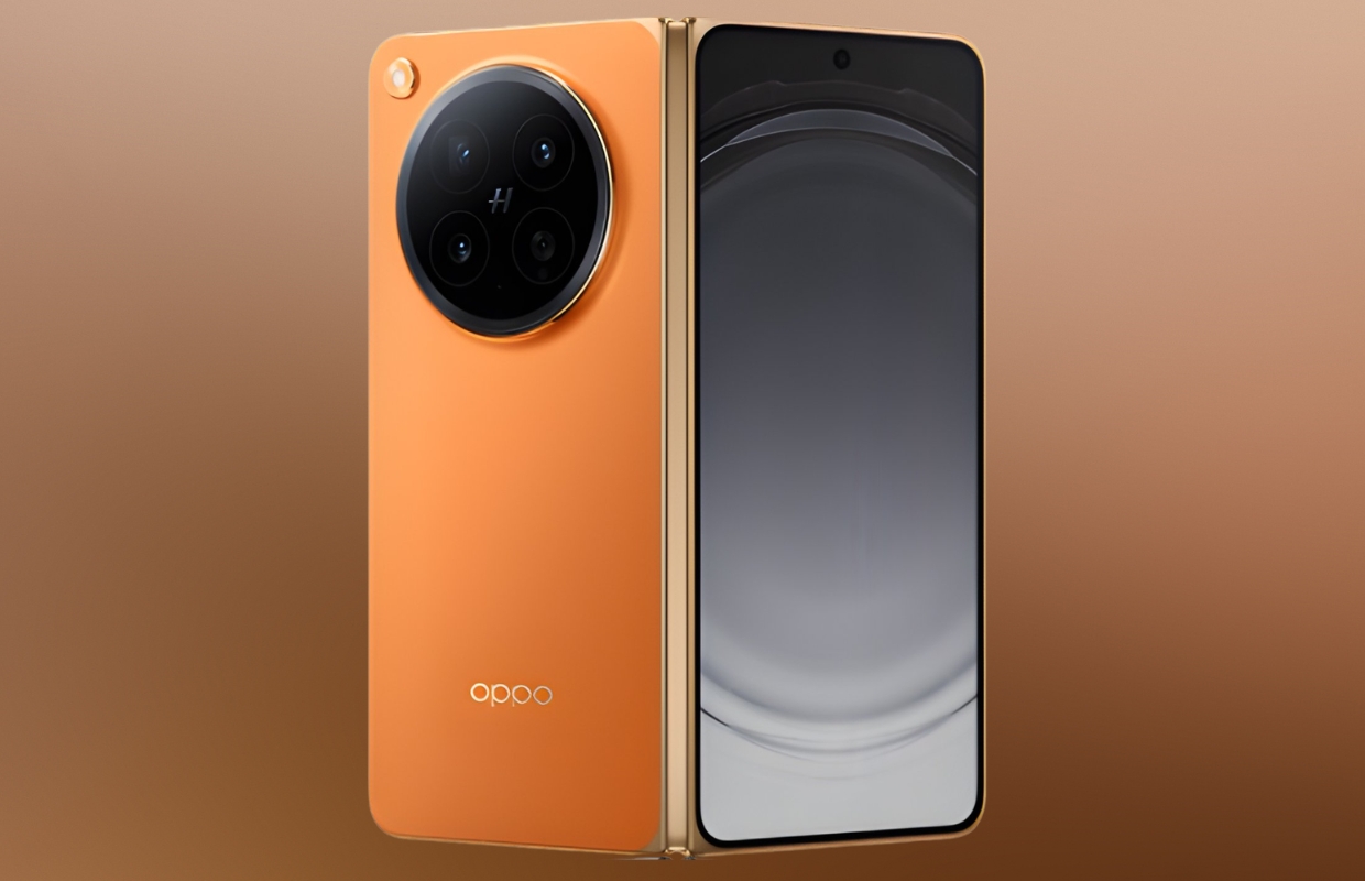 OPPO’s nieuwe foldable Find N6 lekt in fris oranje