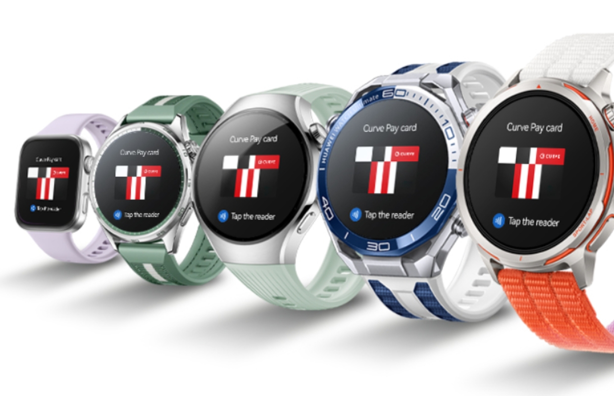 Je kunt nu contactloos betalen vanaf je Huawei-watch