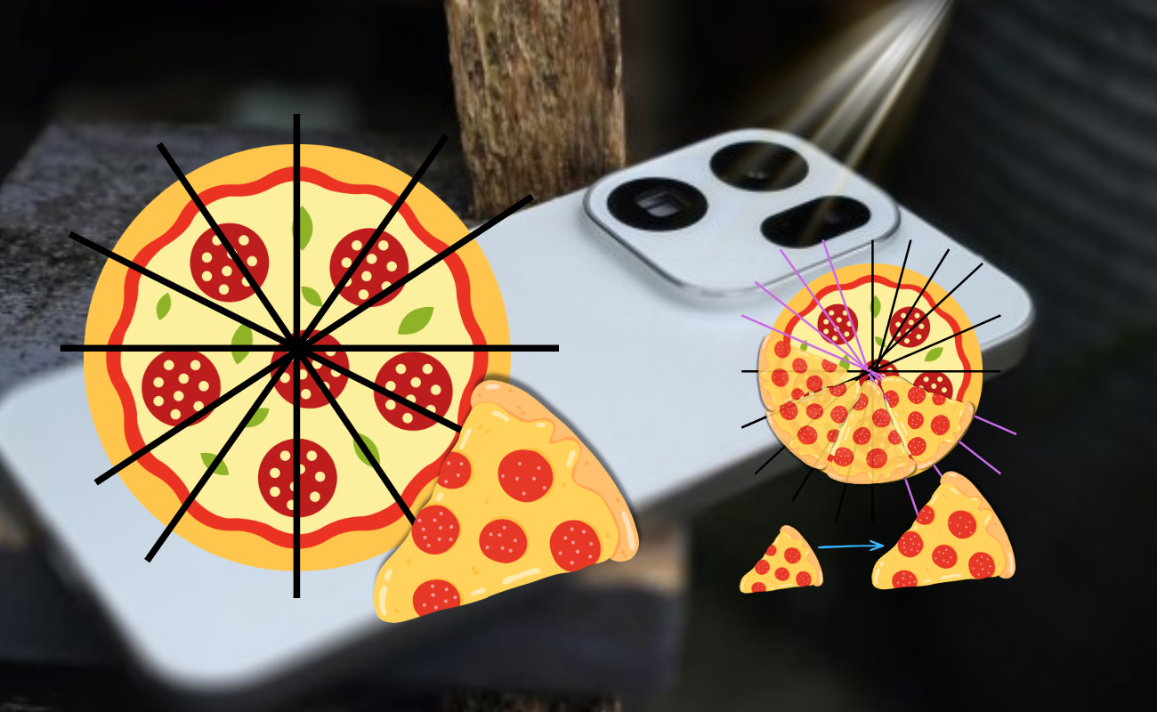 Smartphonecamera’s uitgelegd: hoe een grote pizza beter smaakt dan 50 mini-hapjes