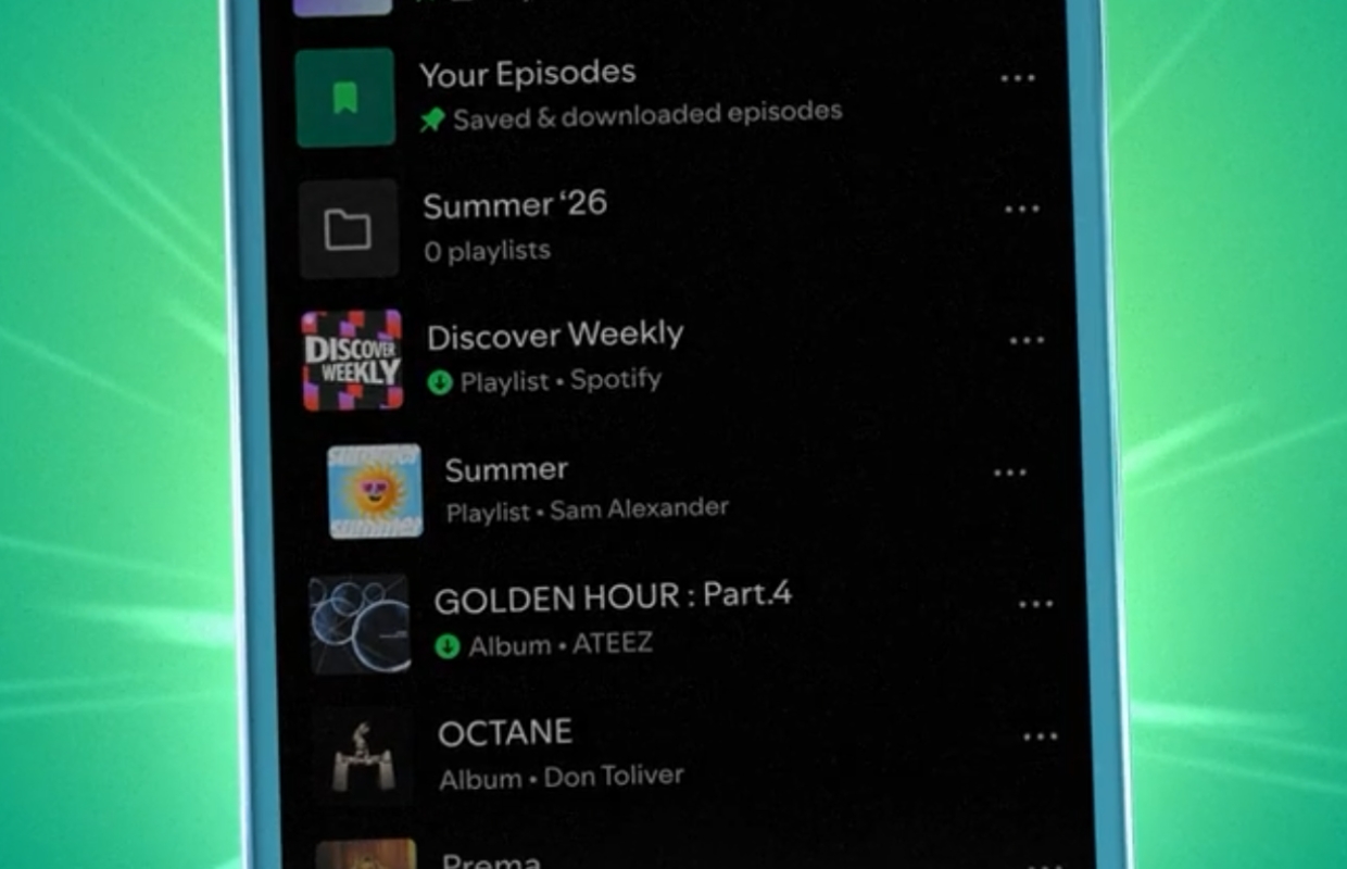 Halleluja: de Spotify-app laat je nu eindelijk je muziek organiseren