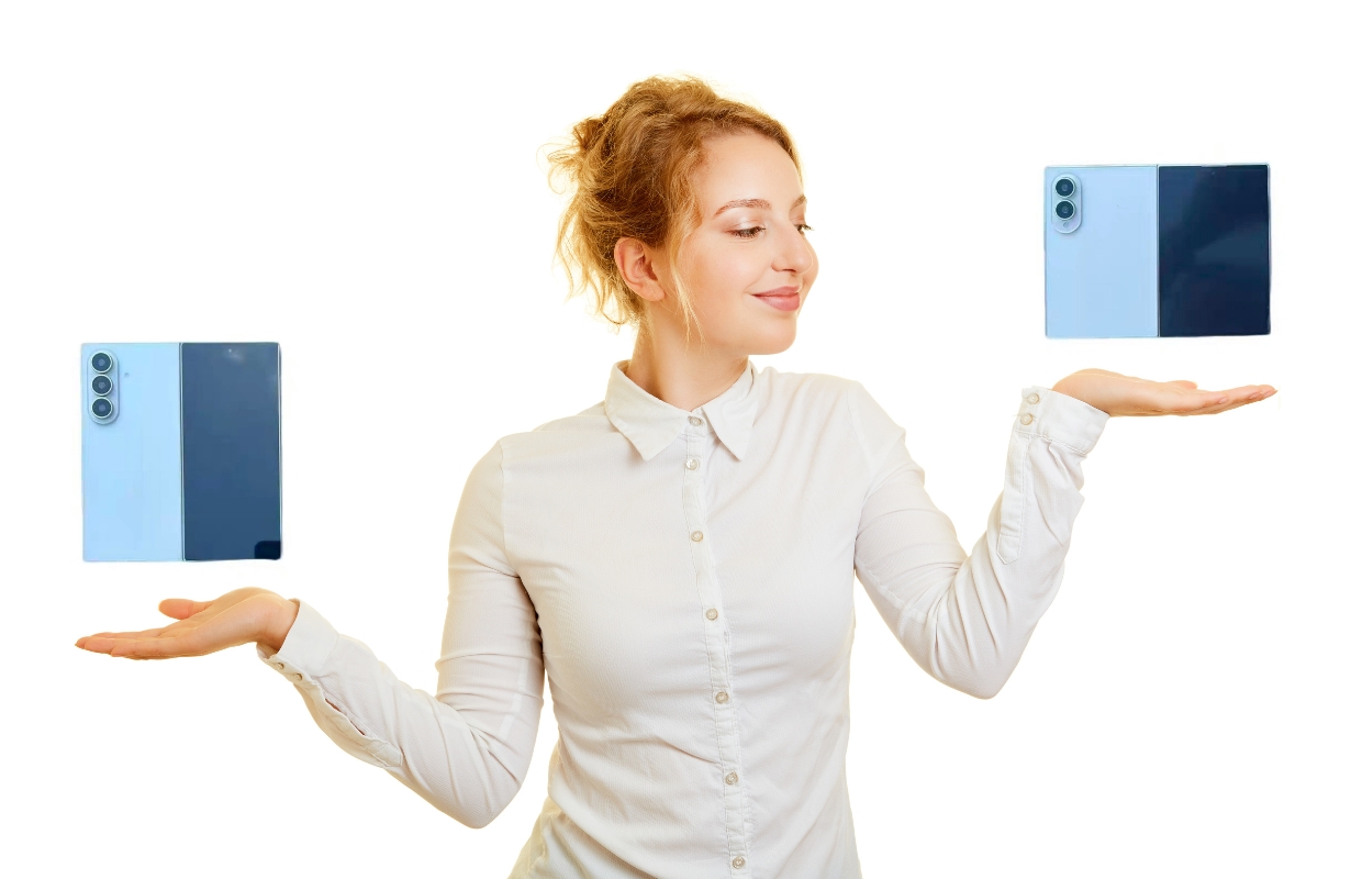Zo verhoudt de Galaxy Z Fold 8 Wide zich tot de normale Z Fold 8