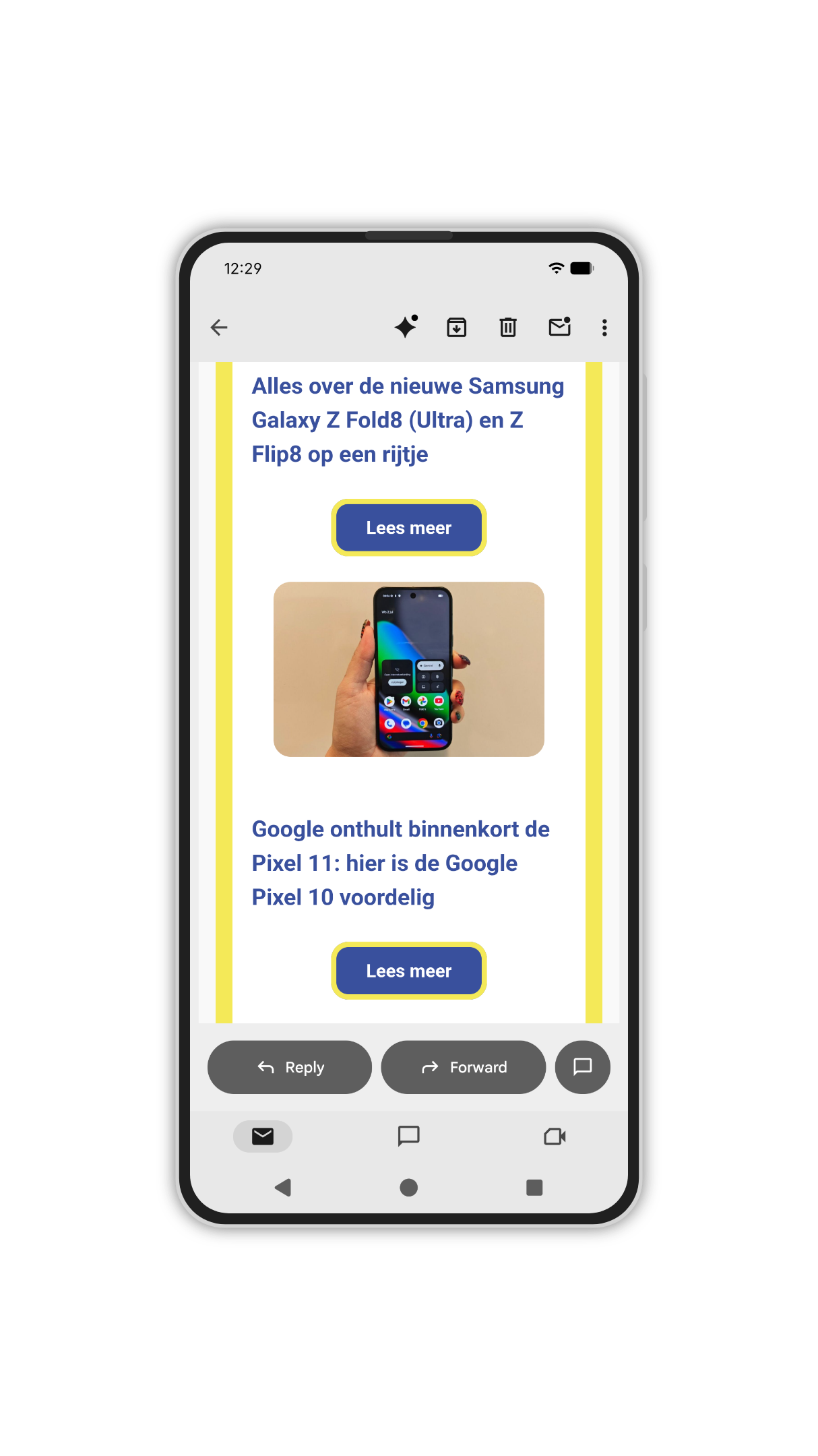 techdeals nieuwsbrief