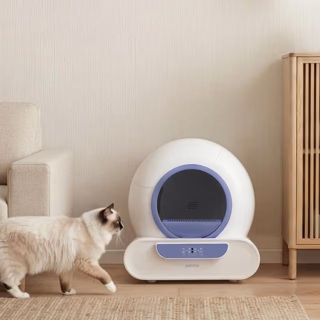 Bekijk de Action zelfreinigende kattenbak