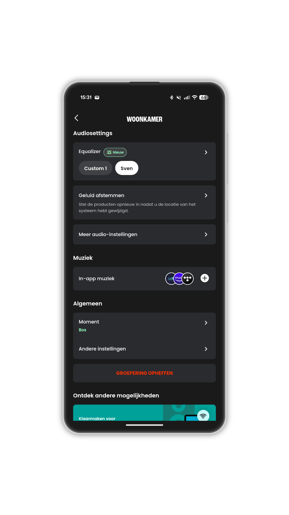 JBL One app 4