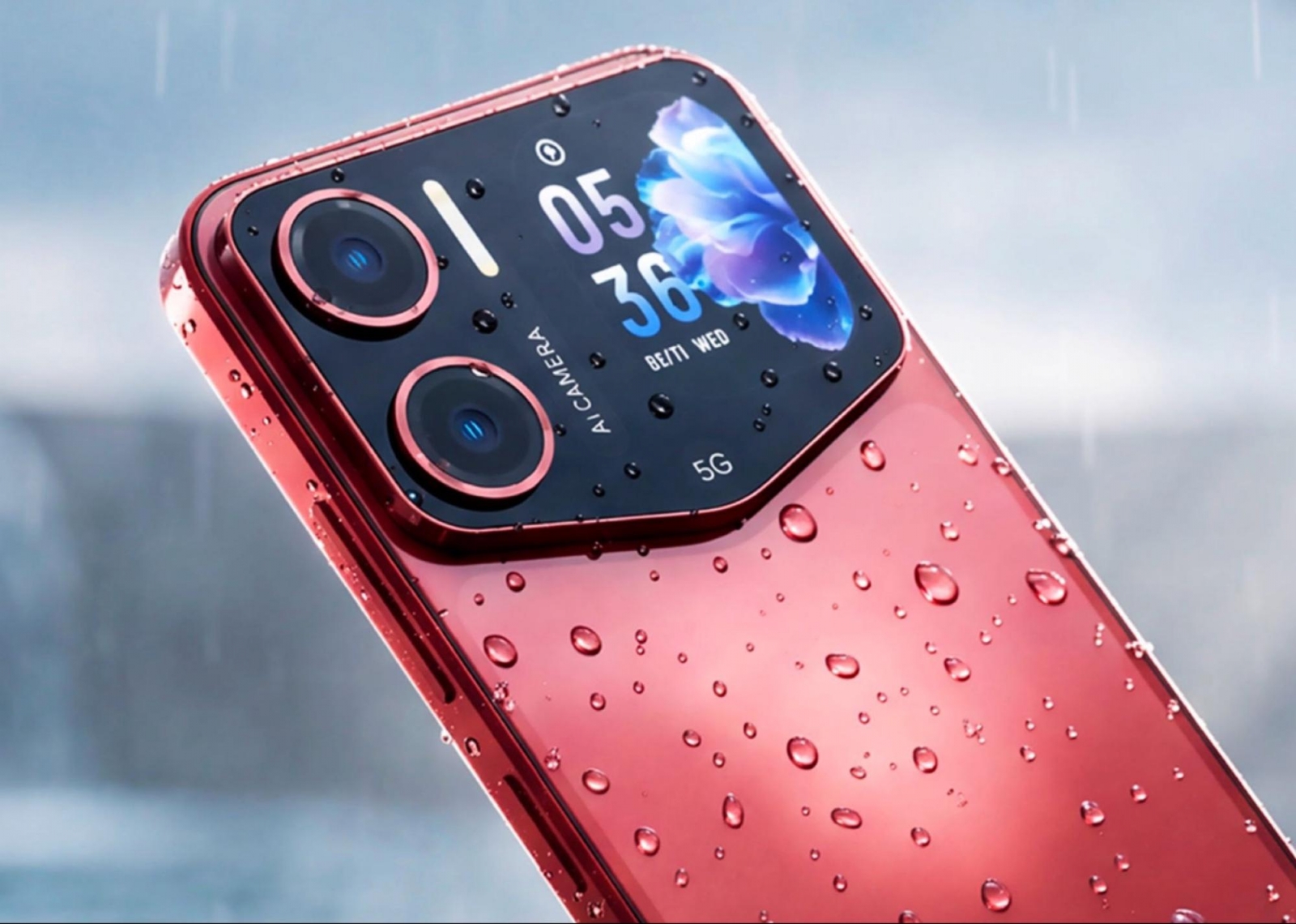 Ook Acer brengt opvallende smartphone met tweede scherm aan de achterkant uit