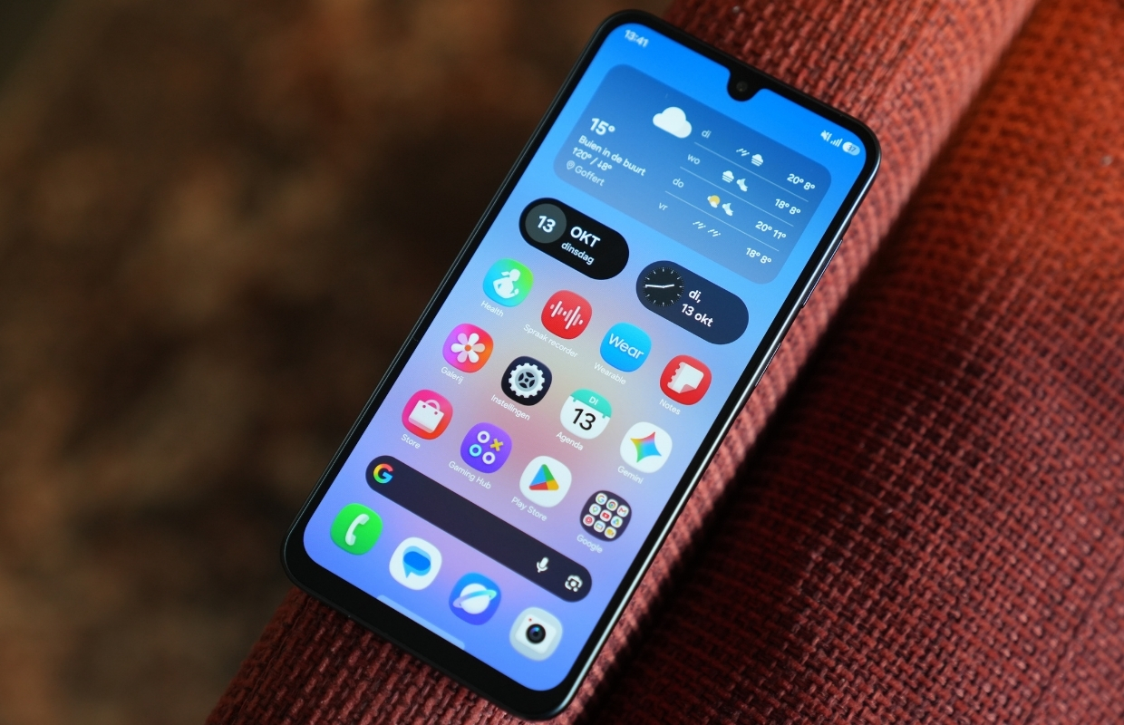Samsung Galaxy A18 review: swipen met een slakkengang